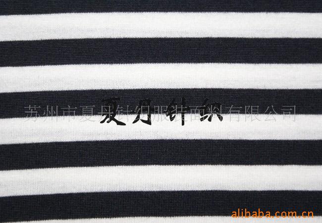 供应·股线丝光彩条汗布(图)，长绒棉，PIMA棉，精梳棉，液氨