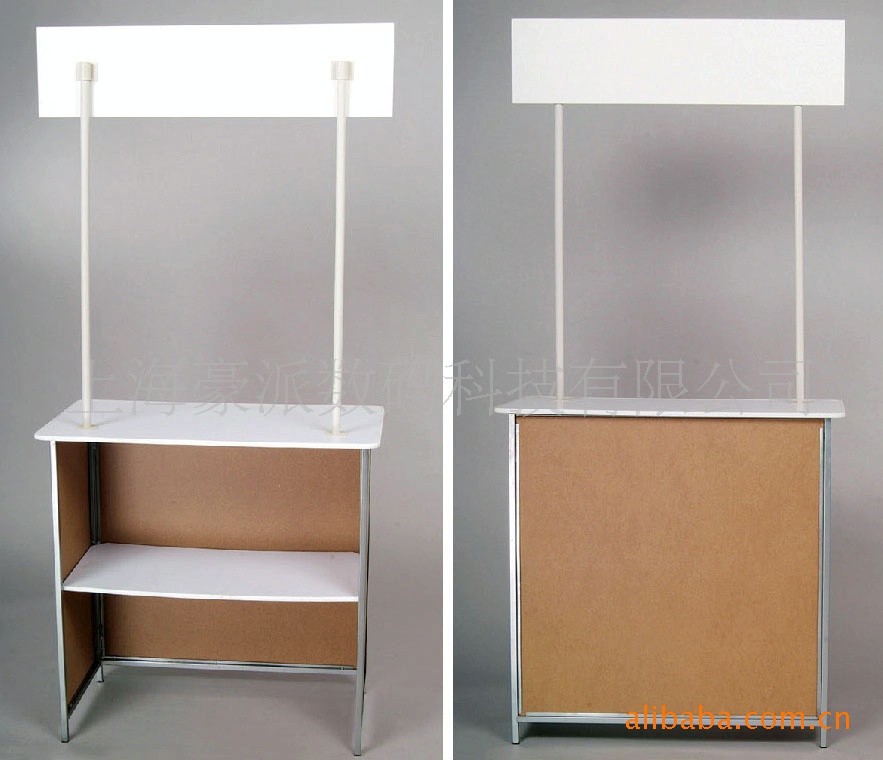 铁促销台食品饮料试饮试吃桌广告促销道具物料制作工厂折叠展柜