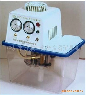 循环水式真空泵SHZ－DⅢ型透明水箱台式不锈钢循环水真空泵