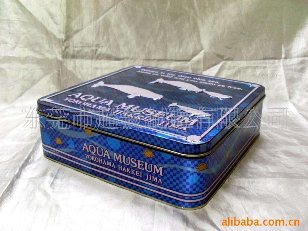 供应月饼盒 马口铁罐 铁盒 正方罐 饼干罐