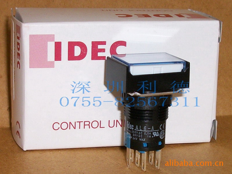 IDEC 带灯按钮 AL6H-A24WC