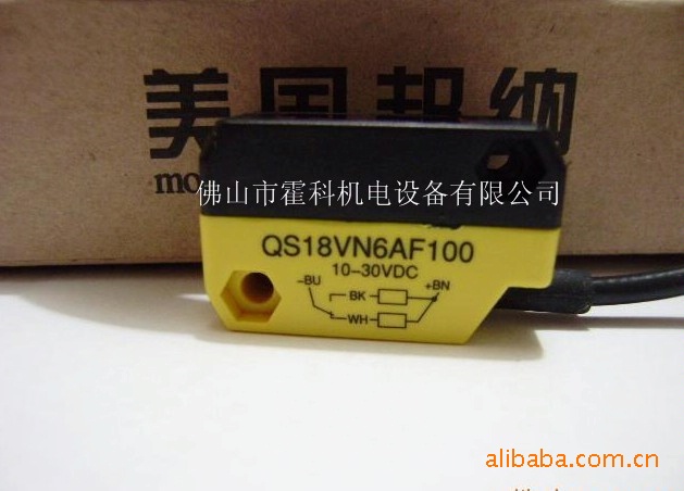 美国BANNER光电传感器QS18VN6AF100,