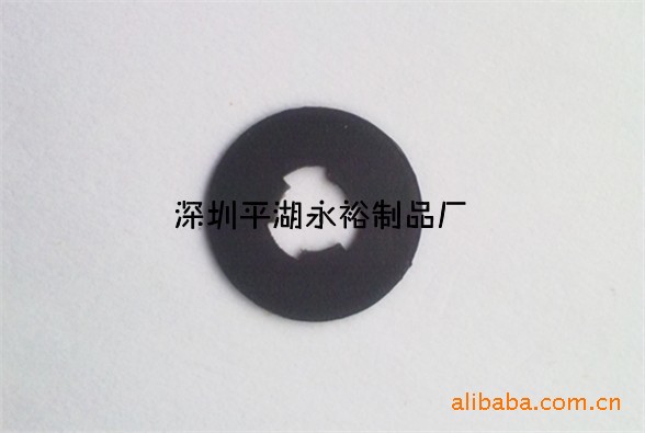 供应塑胶垫片 梅花塑胶介子 塑料华司