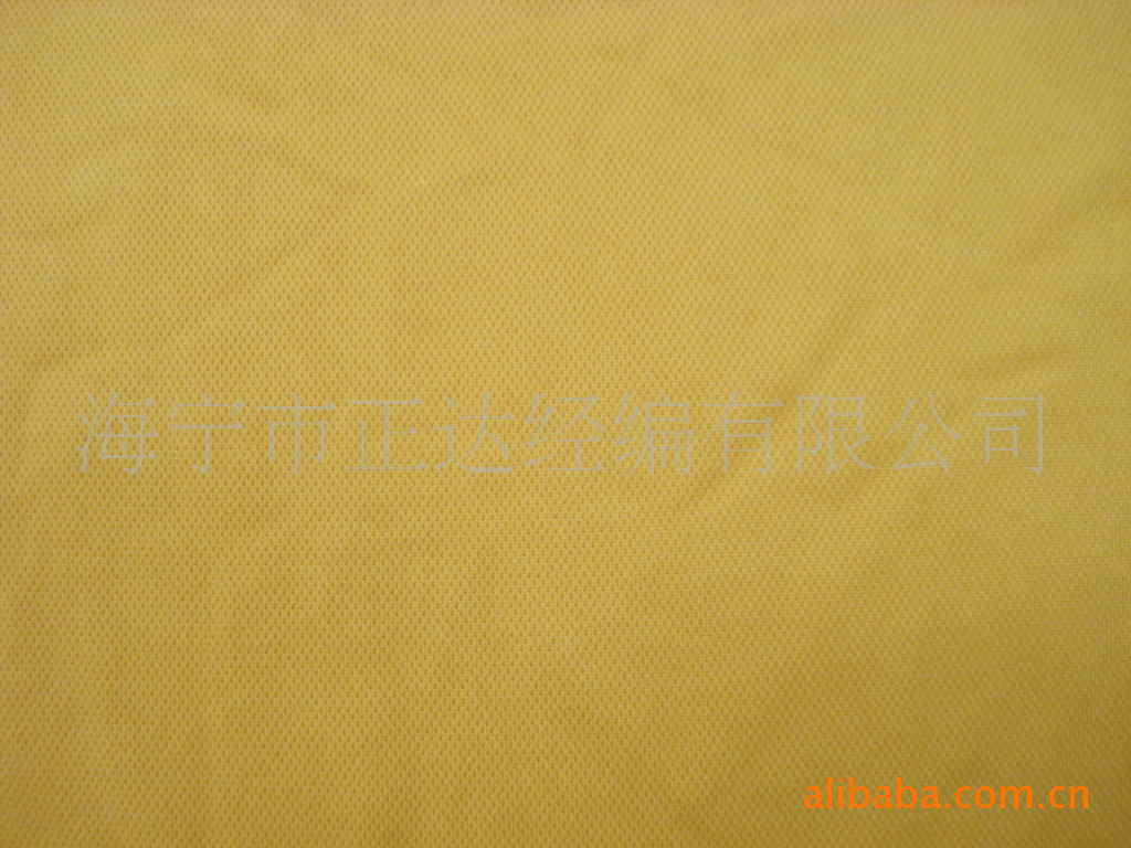 厂家直销针织经编全涤纶网眼金光绒金光布运动服平布鞋材面料