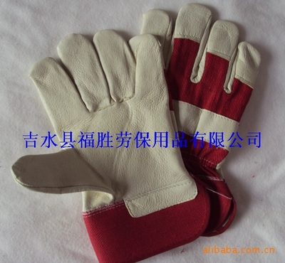 Manufactor supply Customized 10.5 inch Buff soft The first layer pigskin Labor insurance glove Leather Gloves