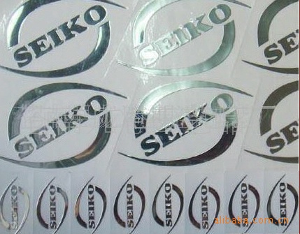 分体字标贴 金属标贴 超薄金属 镀镍商标