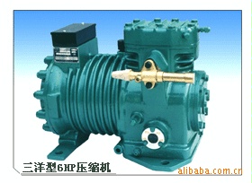 现货供应三洋半封闭系列制冷压缩机15~30匹冷库机组压缩机