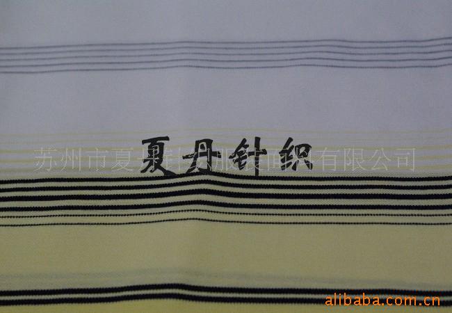 供应·股线双丝大循环光珠地布(图)，长绒棉，PIMA棉，彩条珠地