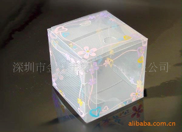 深圳厂家 pp斜纹手表盒，正方形情侣表塑料包装盒