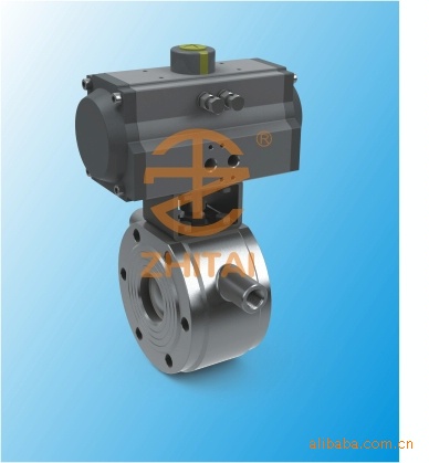 气动保温对夹球阀/气动薄型球阀/ZTBQ671F