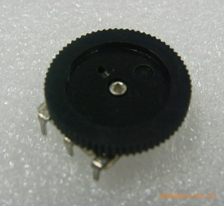 特价现货拨盘带轮电位器∮16*2单联20K