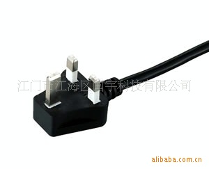 BS认证 英标电源线、家电电源线、VDE、UL、3C及各国电源线(图)