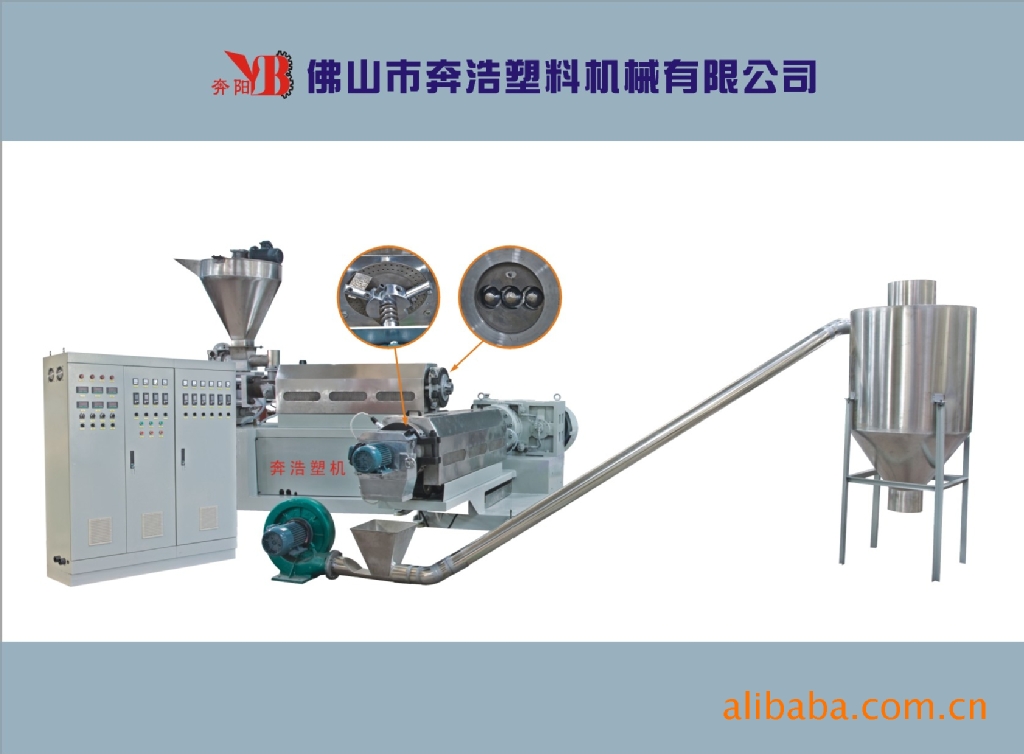 供应BH65平行异向三螺杆挤出机工程塑料改性塑料造粒