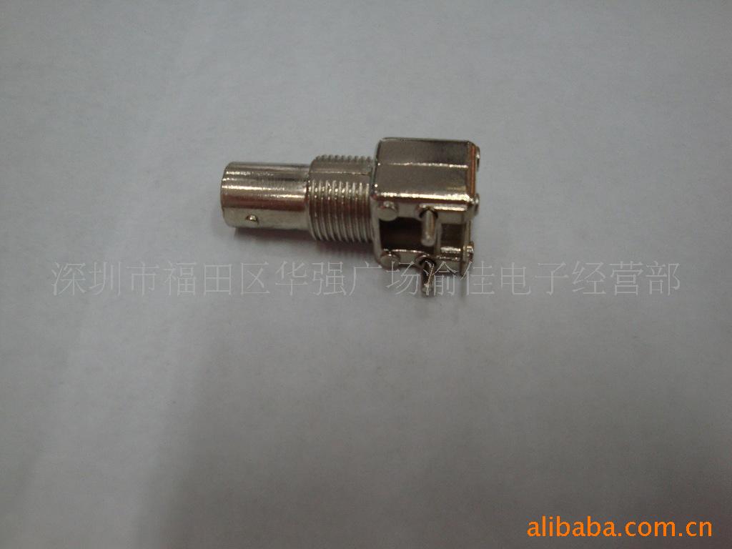 BNC弯脚插座 锌合金弯脚Q9插座 监控插座