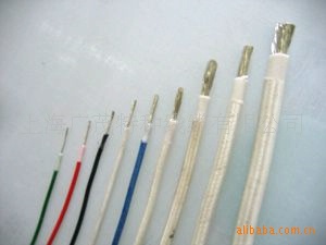 大截面高温镀锡镀银裸铜硅橡胶云母特氟龙导线