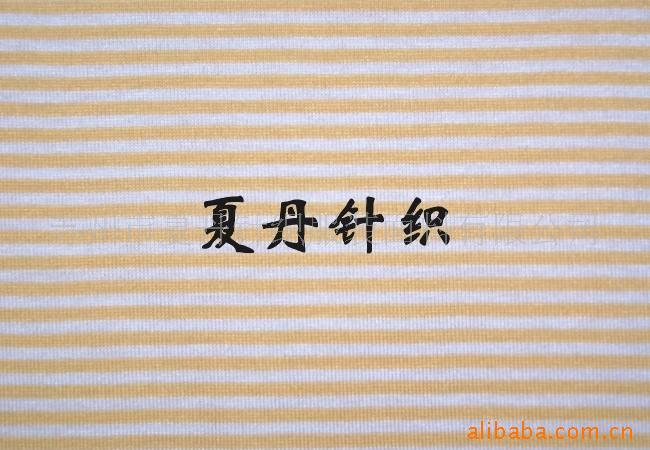 股线丝光棉彩条汗布(图)，调线汗布，精梳棉，长绒棉，PIMA棉