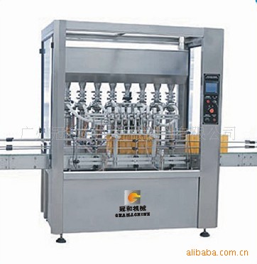 全自动低粘度一体液体灌装机（含防护罩），醋灌装机