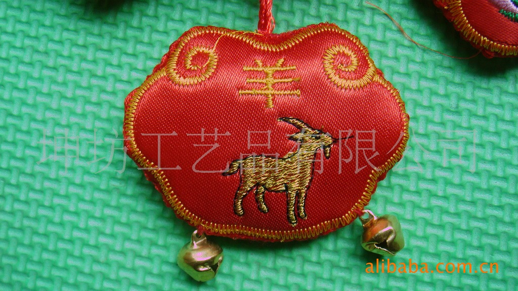 kf9035 Dragon Boat Festival Selling Chinese Zodiac Small bell fragrant sachet
