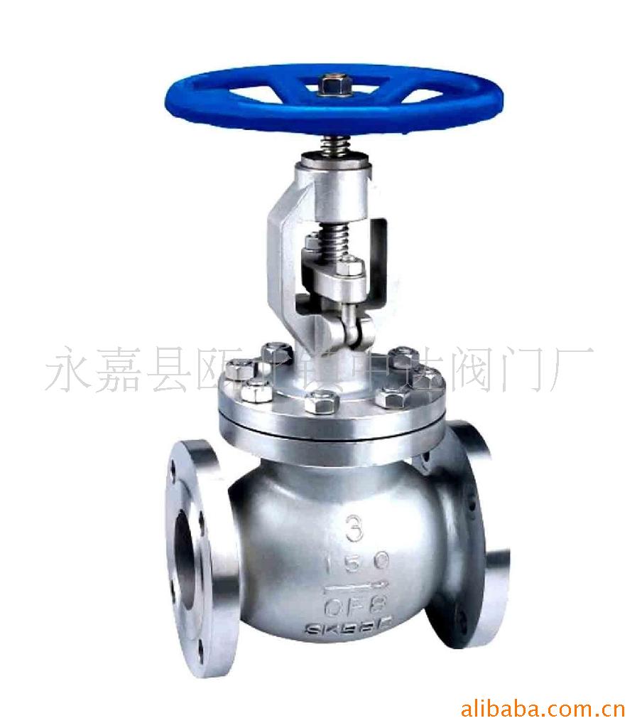 J41W/H-150LBP 304/CF8不锈钢美标截止阀耐腐耐腐蚀管路密封