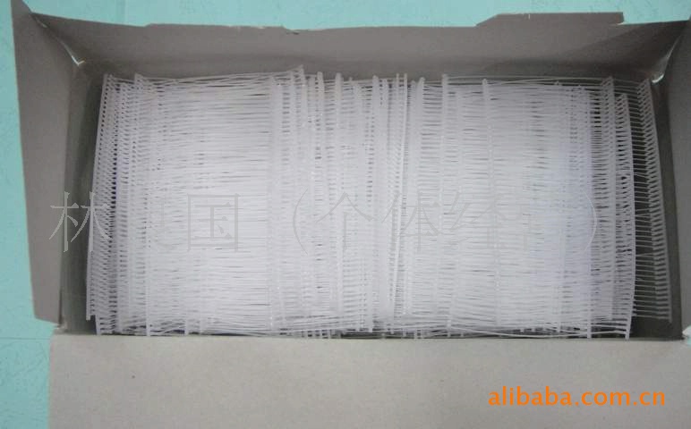 12MM胶针工字胶针服装吊牌针塑料线吊牌线串线