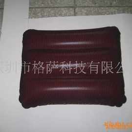 供应贴合不水枕 TPU植绒水枕 充气护颈枕 定制PVC按摩枕