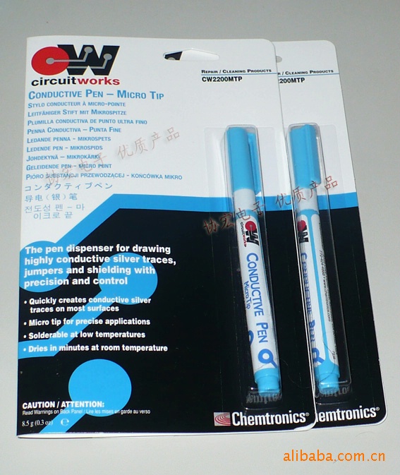 CHEMTRNICS美国ITW CW2200MTP导电银笔/导电笔/线路板连接笔