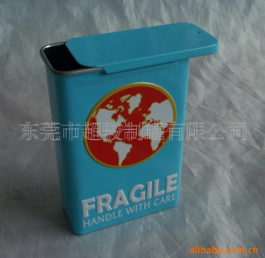 供应烟盒 薄荷糖铁盒 推拉罐 糖果罐 糖豆罐 马口铁罐