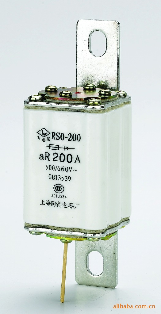 RS3/RSO-200A方管螺栓连接式快速熔断体上海陶瓷电器厂