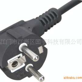 法式电源线、插头、家电、VDE、UL、3C及各国(图)铜芯
