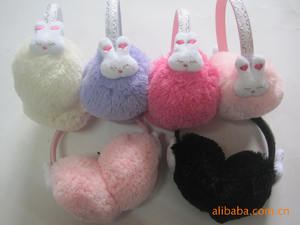 厂家供应保暖耳套、优质毛绒耳罩、耳暖、可以定做款式(图)