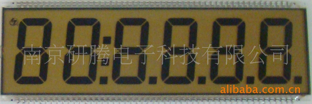 供应加油机专用高对比度高响应动态液晶屏LCD