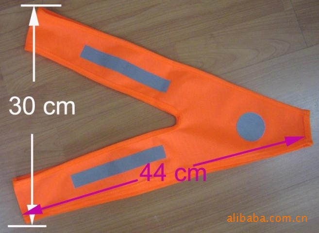 厂家直销儿童背心套头衫反光衣安全服工作服