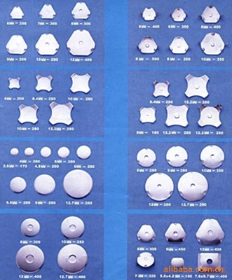 厂家直供锅仔片5mm6mm7mm8mm9mm10mm 锅仔片三角形十字形锅仔片|ru