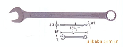 供应德国进口沃施莱格wollschlaeger加长开口梅花扳手