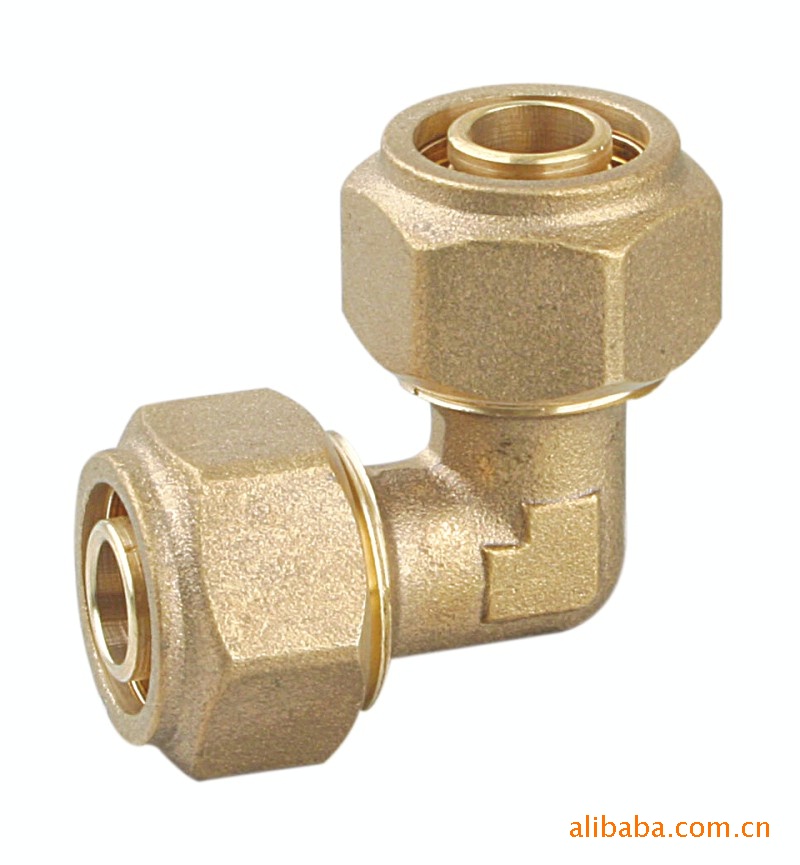 玉环铜阀门 源头厂家批发黄铜三通管件，各种弯头