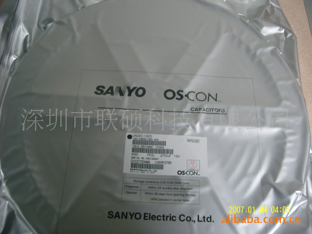 现货供应Panasonic固态电容16SVPC270M