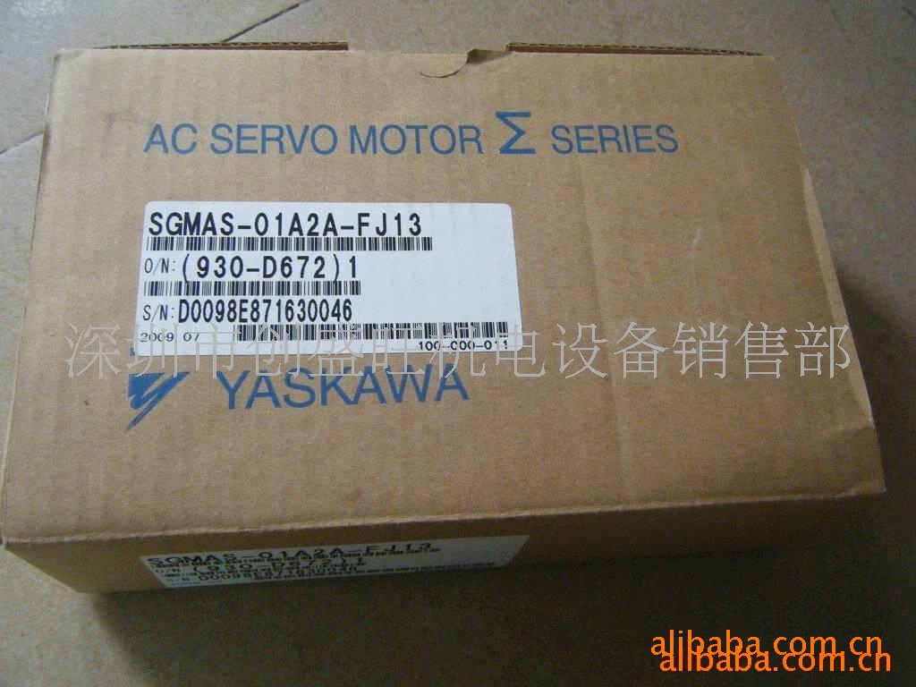 供应安川马达 SGMAS-01A2A-FJ13 原装全新/二手