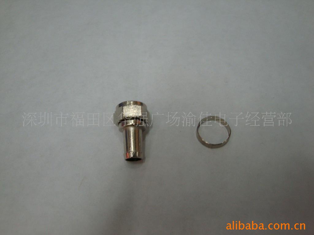 英制-5 F头 锌合金F头 射频插头 电视接线插头