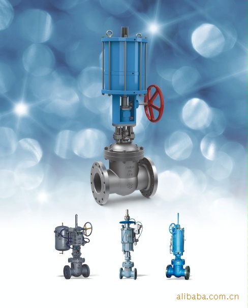 气动闸阀气动带手动闸阀气动法兰闸阀