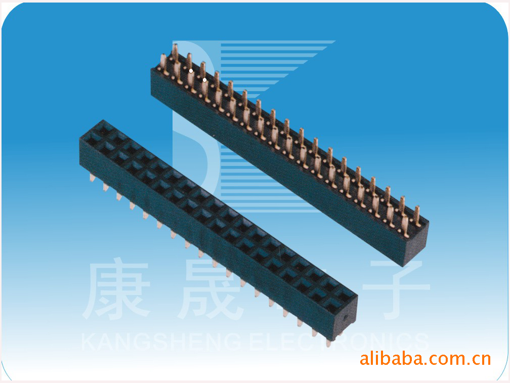 双排排针2.54 MM L=7.5mm2*11PIN SMT贴片PCB插针-阿里巴巴