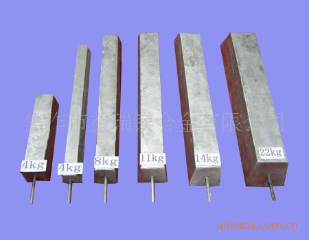 供应镁牺牲阳极，镁带，铝阳极，锌阳极