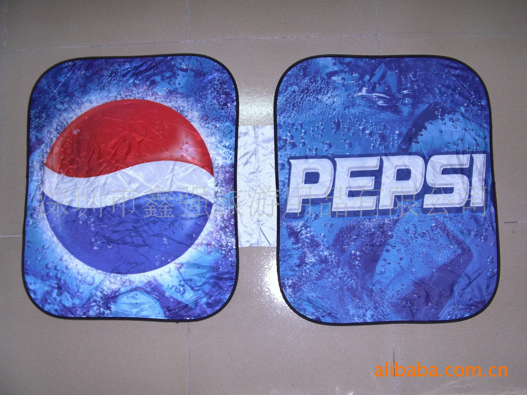 供应汽车太阳挡 银布 网布遮阳 汽泡铝膜前窗挡  广告阳遮挡雪罩