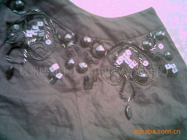 供应手工编织棉线服装配饰饰品