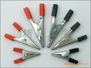 (厂家直销）鱼夹 测试夹 接地夹子 鳄鱼夹 小号 中号 大号