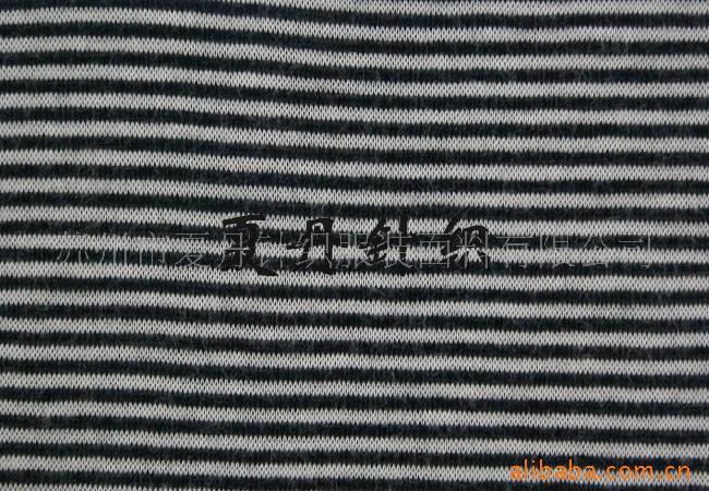 兰精人棉+精梳棉·绢丝，84·16，彩条汗布(图)，大循环