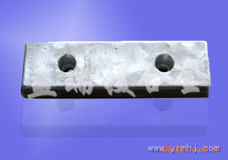 厂家批发牺牲阳极块 镁阳极 船用镁合金牺牲阳极