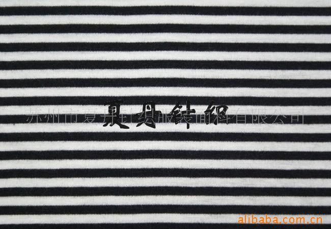 精梳棉彩条丝光汗布(图)，PIMA棉，长绒棉，埃及棉，液氨，调线