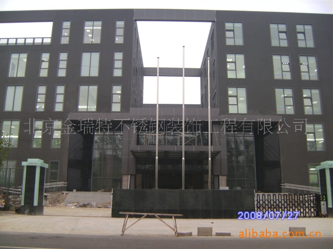 承接不锈钢护栏 楼梯扶手 包柱 不锈钢 神州软件