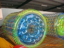 厂家供应儿童版水上滚筒 2*2.2米水上滚筒球中号水上乐园玩具设备