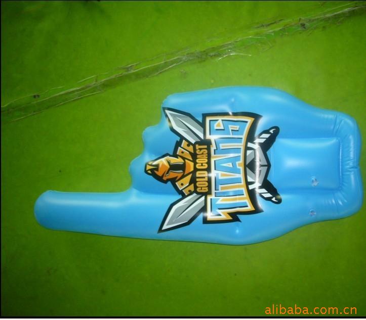 【厂家定做】供应充气广告手掌/充气广告拍拍手产品模型